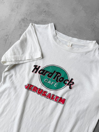 Hard Rock Cafe Jerusalem T-Shirt 70's - Medium