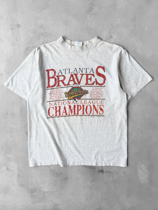 Atlanta Braves T-Shirt '92 - Large