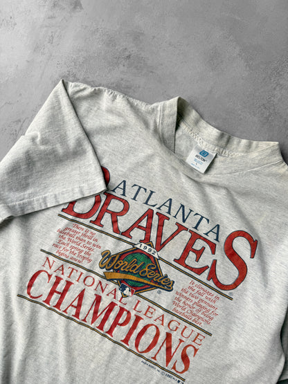 Atlanta Braves T-Shirt '92 - Large