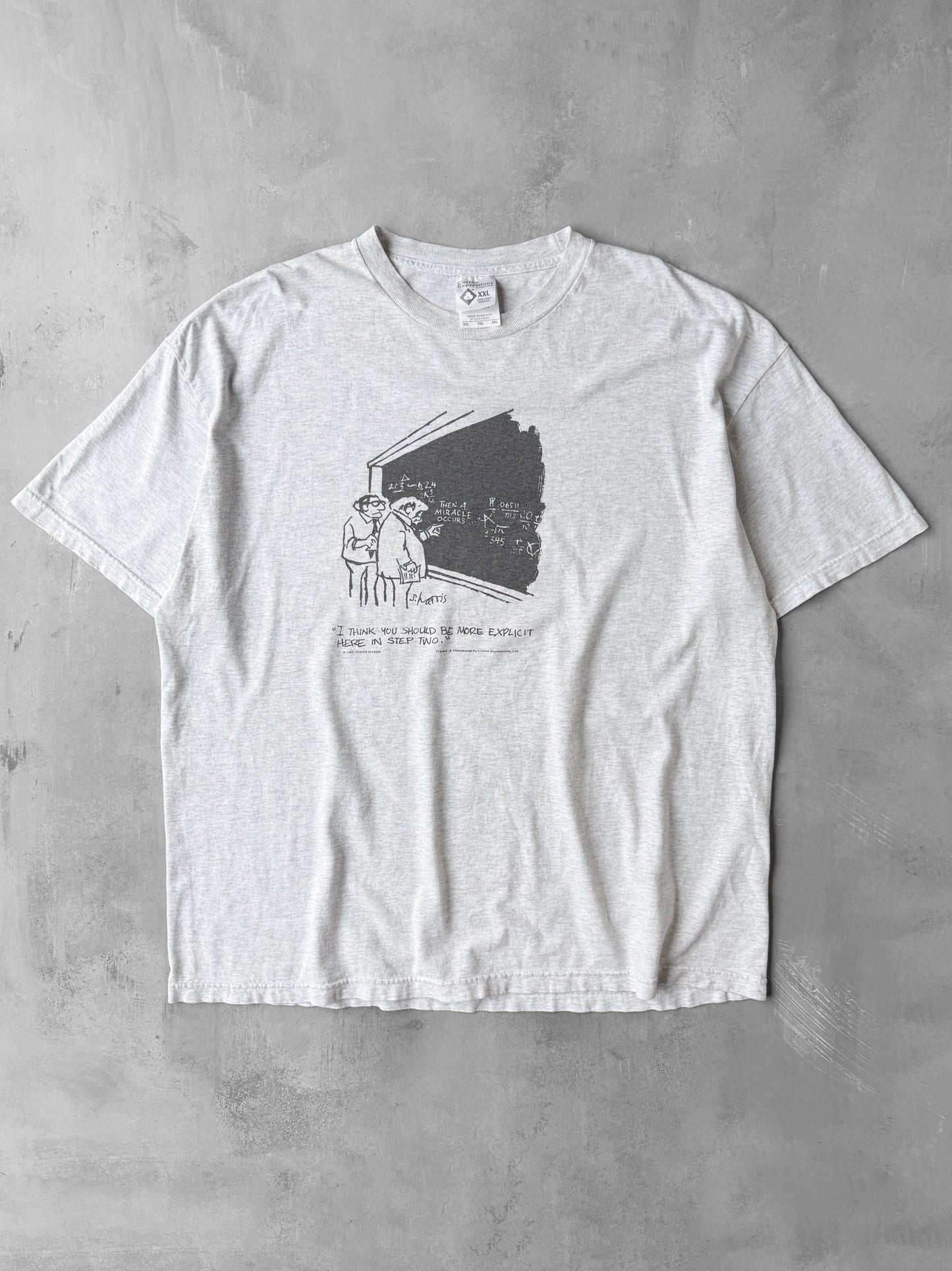 A Miracle Occurs Comic T-Shirt Y2K - XXL