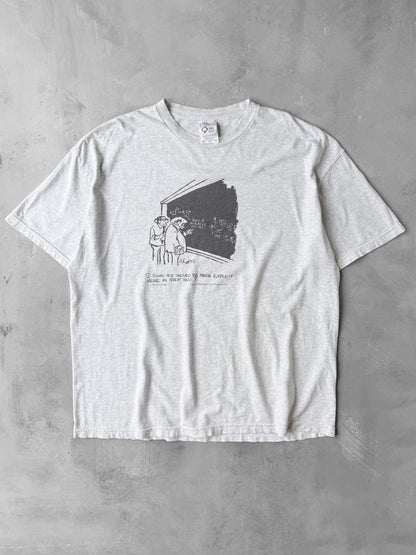 A Miracle Occurs Comic T-Shirt Y2K - XXL