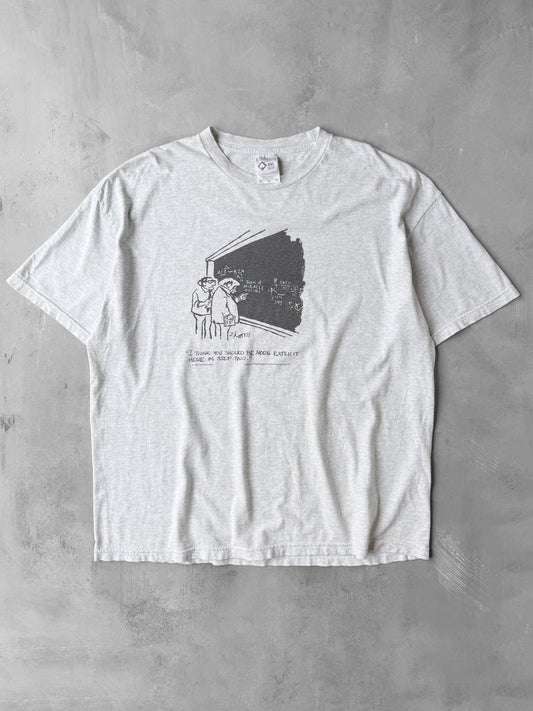 A Miracle Occurs Comic T-Shirt Y2K - XXL