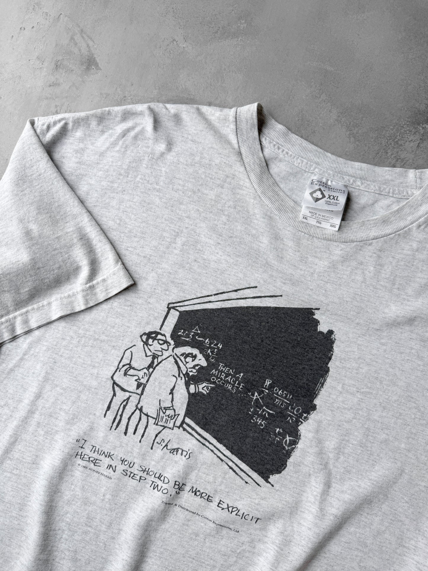A Miracle Occurs Comic T-Shirt Y2K - XXL