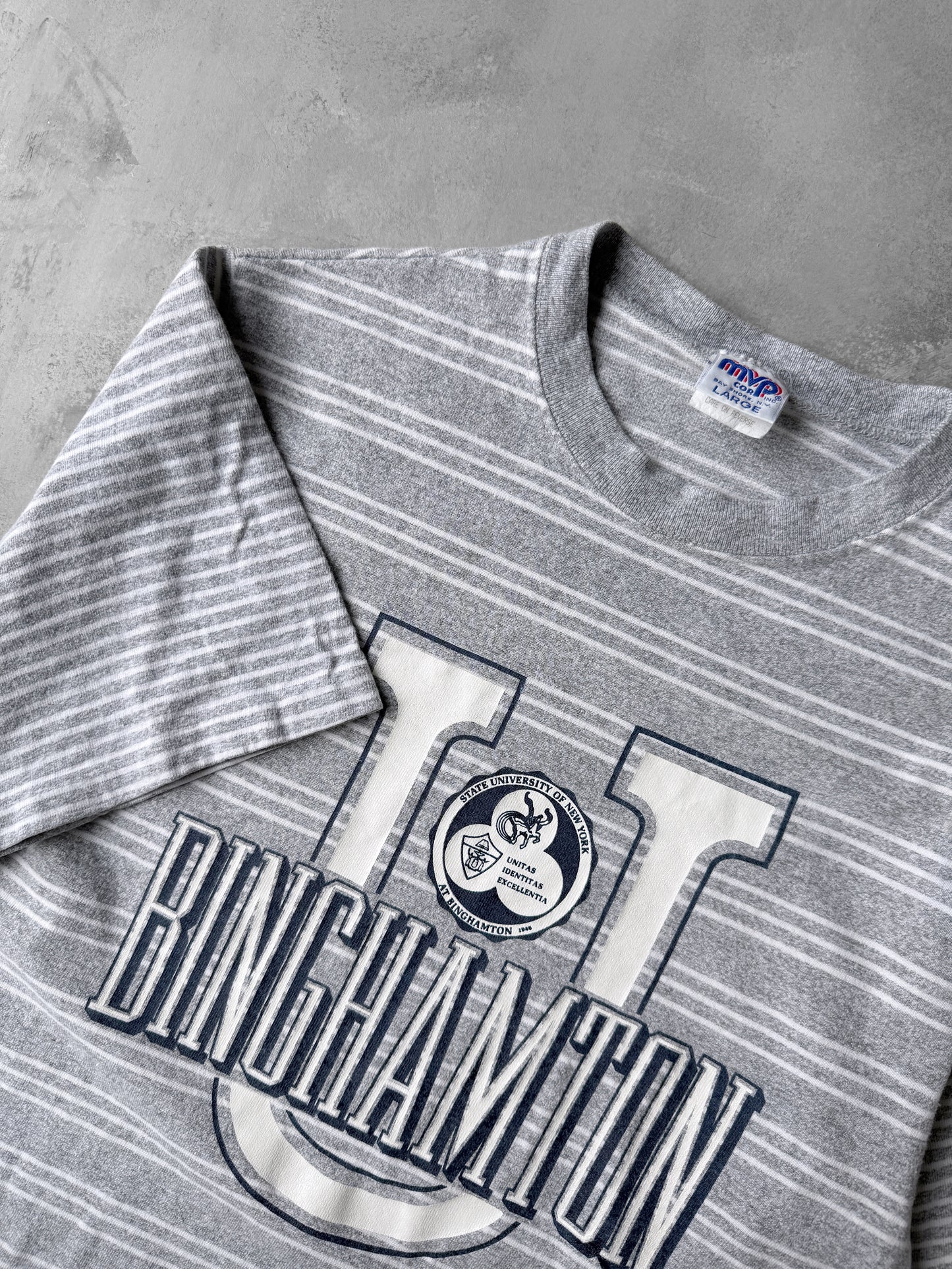 Binghamton University T-Shirt 90's - Medium