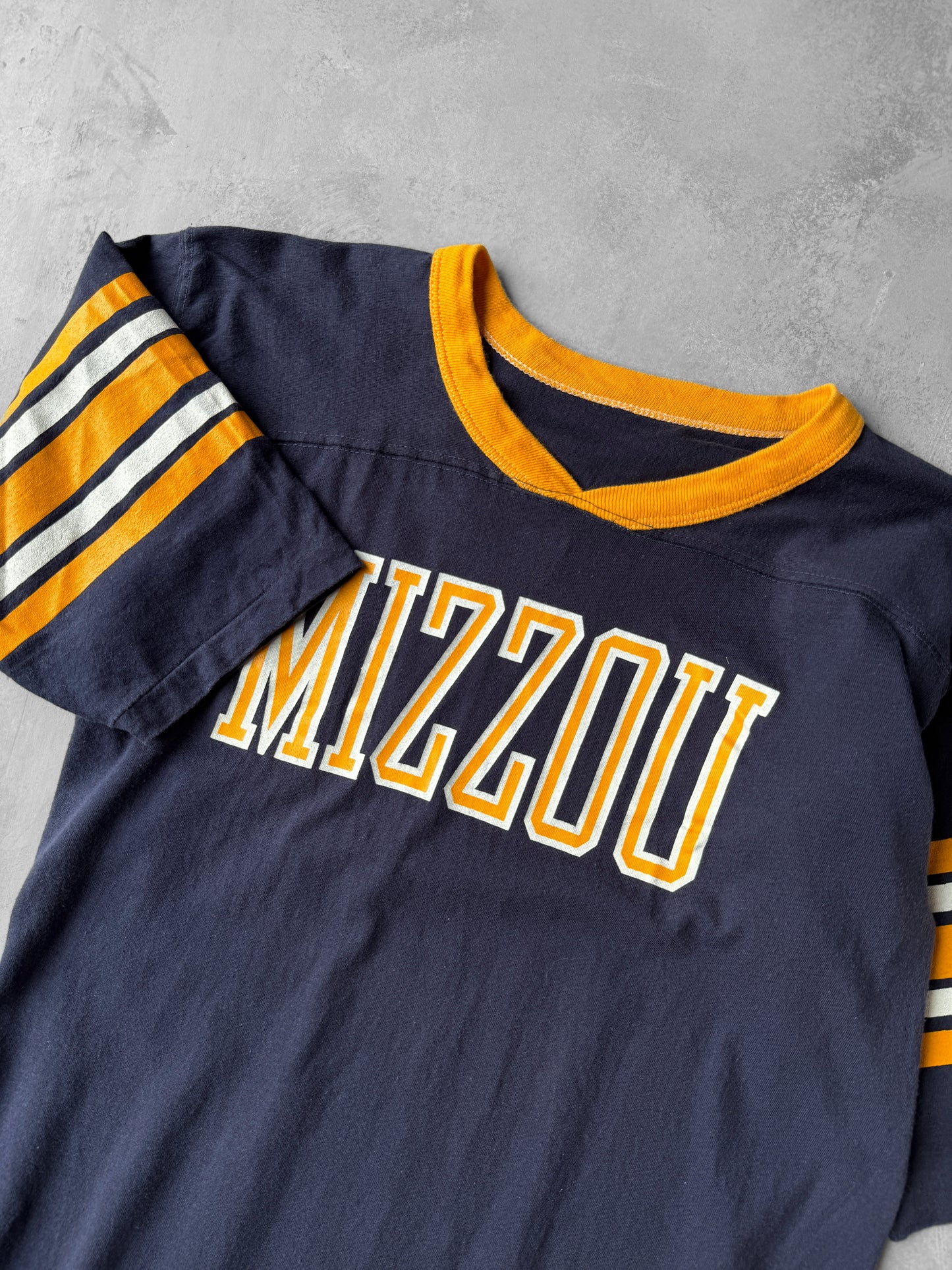 University of Missouri Jersey T-Shirt 80's - Small