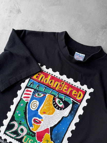 Fred Babb Endangered Artist T-Shirt 90's - XL