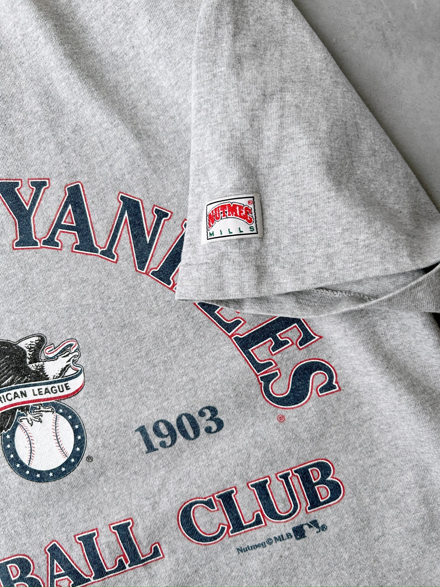 New York Yankees T-Shirt 90's - Large