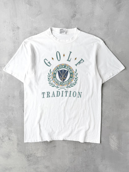 Hilton Head Golf Tradition T-Shirt 90's - Large