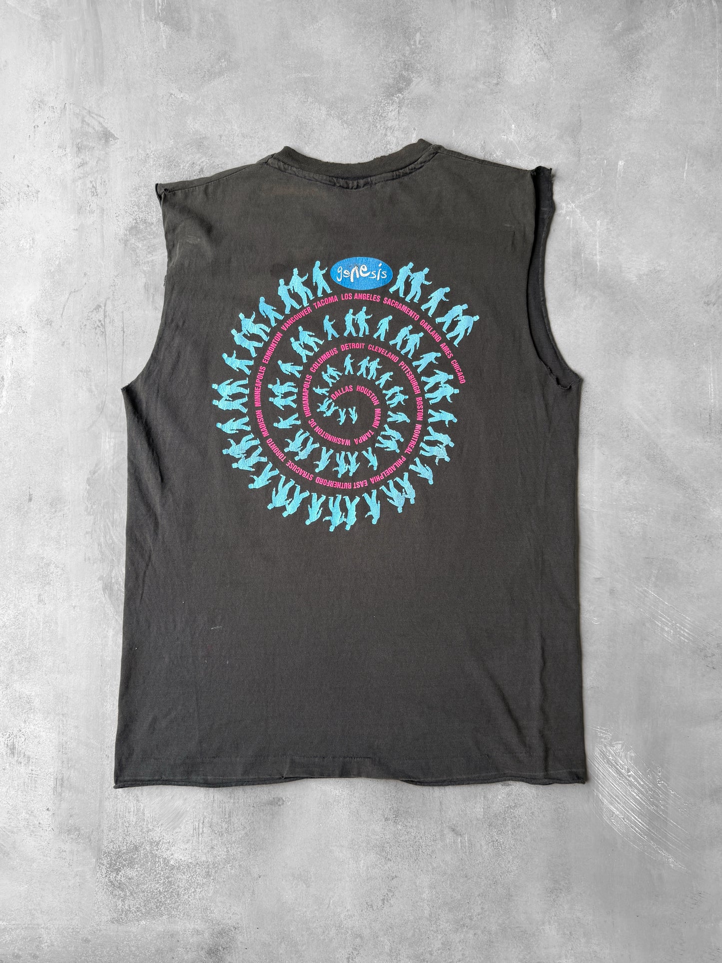 Cropped Genesis Tour T-Shirt '92 - XL