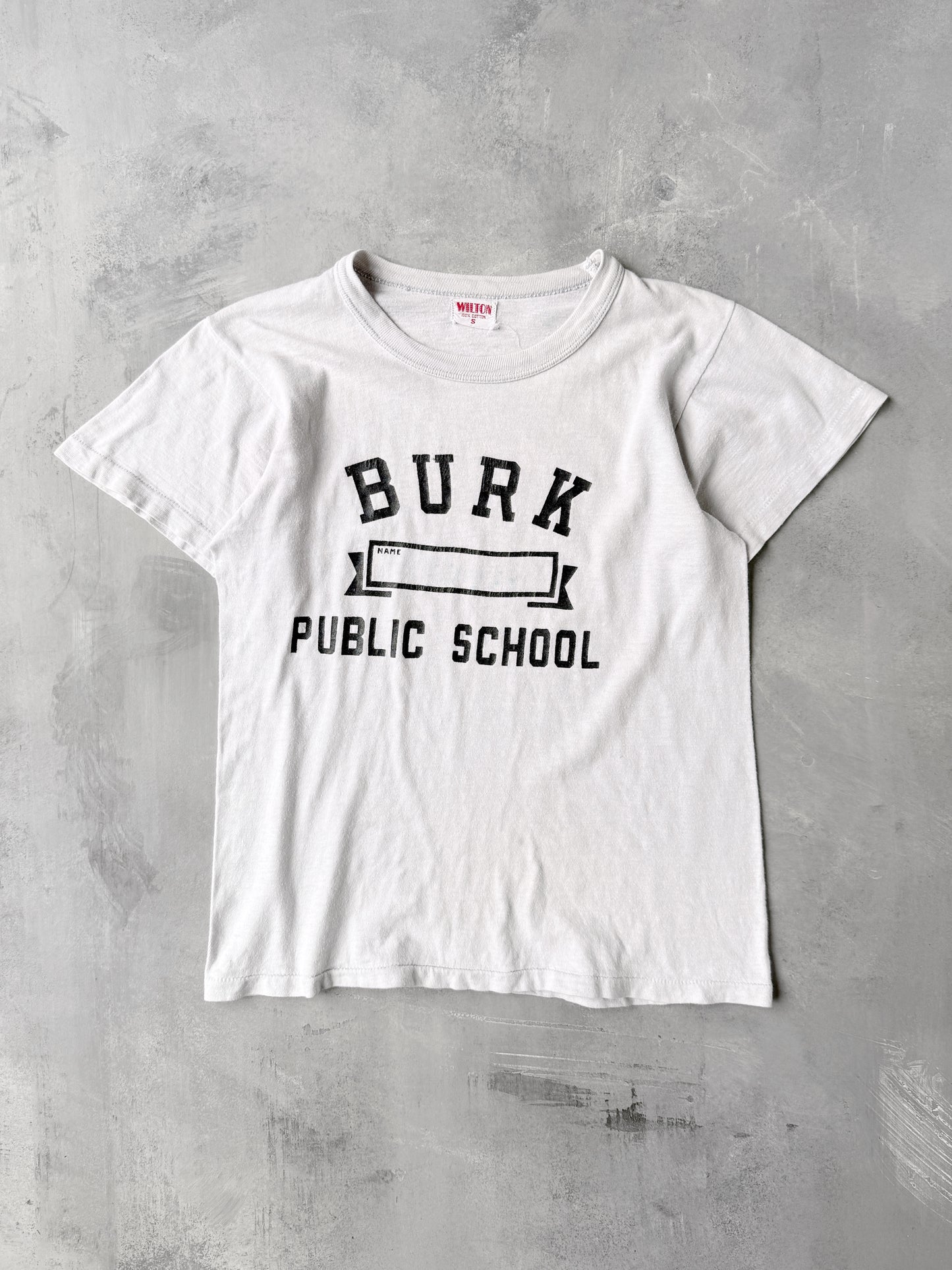 Burk Public School T-Shirt 60's - XS