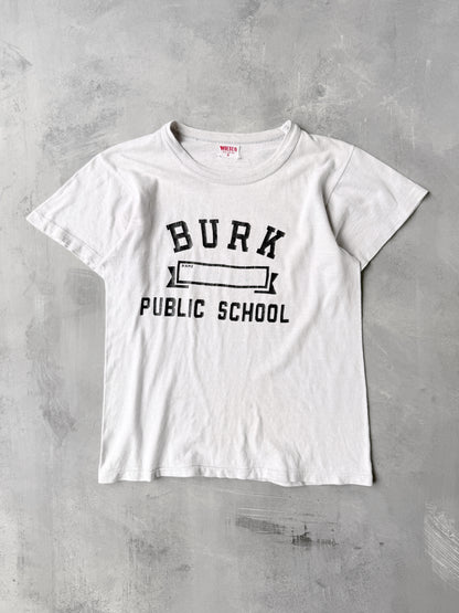 Burk Public School T-Shirt 60's - XS