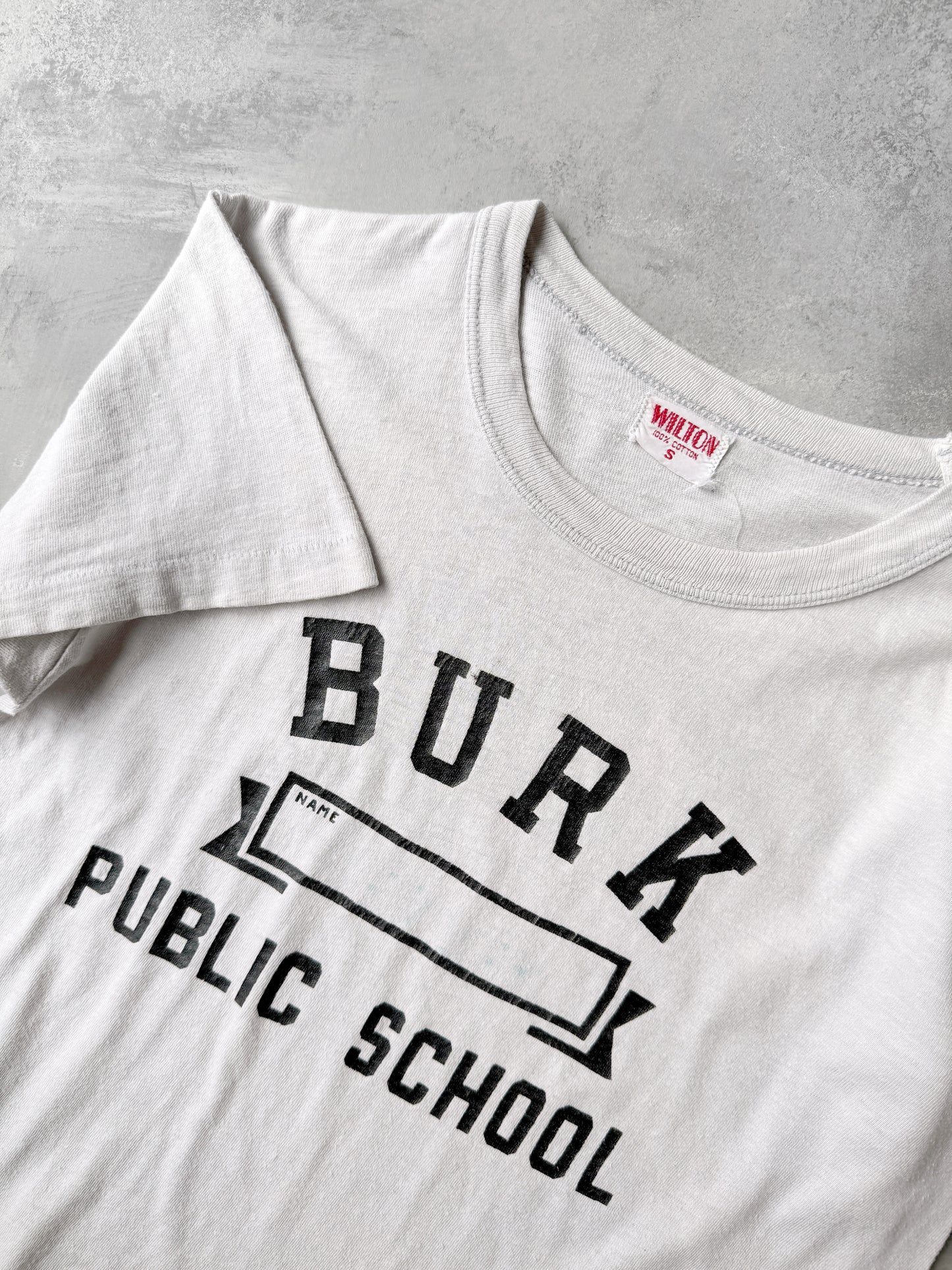 Burk Public School T-Shirt 60's - XS