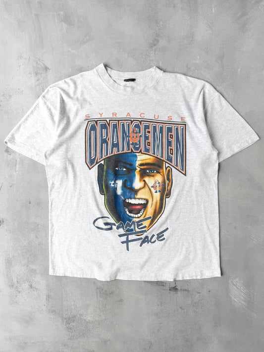 Syracuse University Game Face T-Shirt 90's - XL