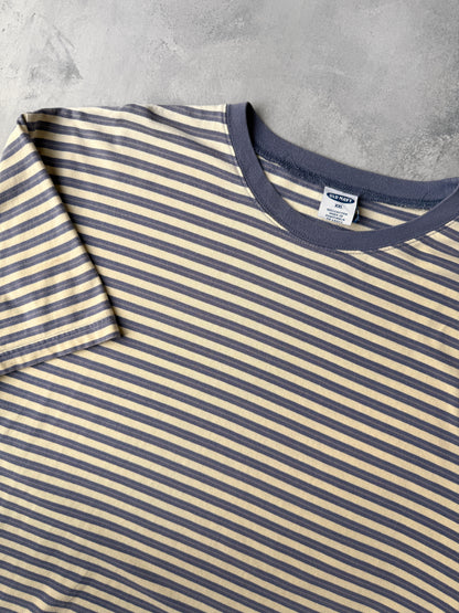 Striped T-Shirt Y2K - XXL