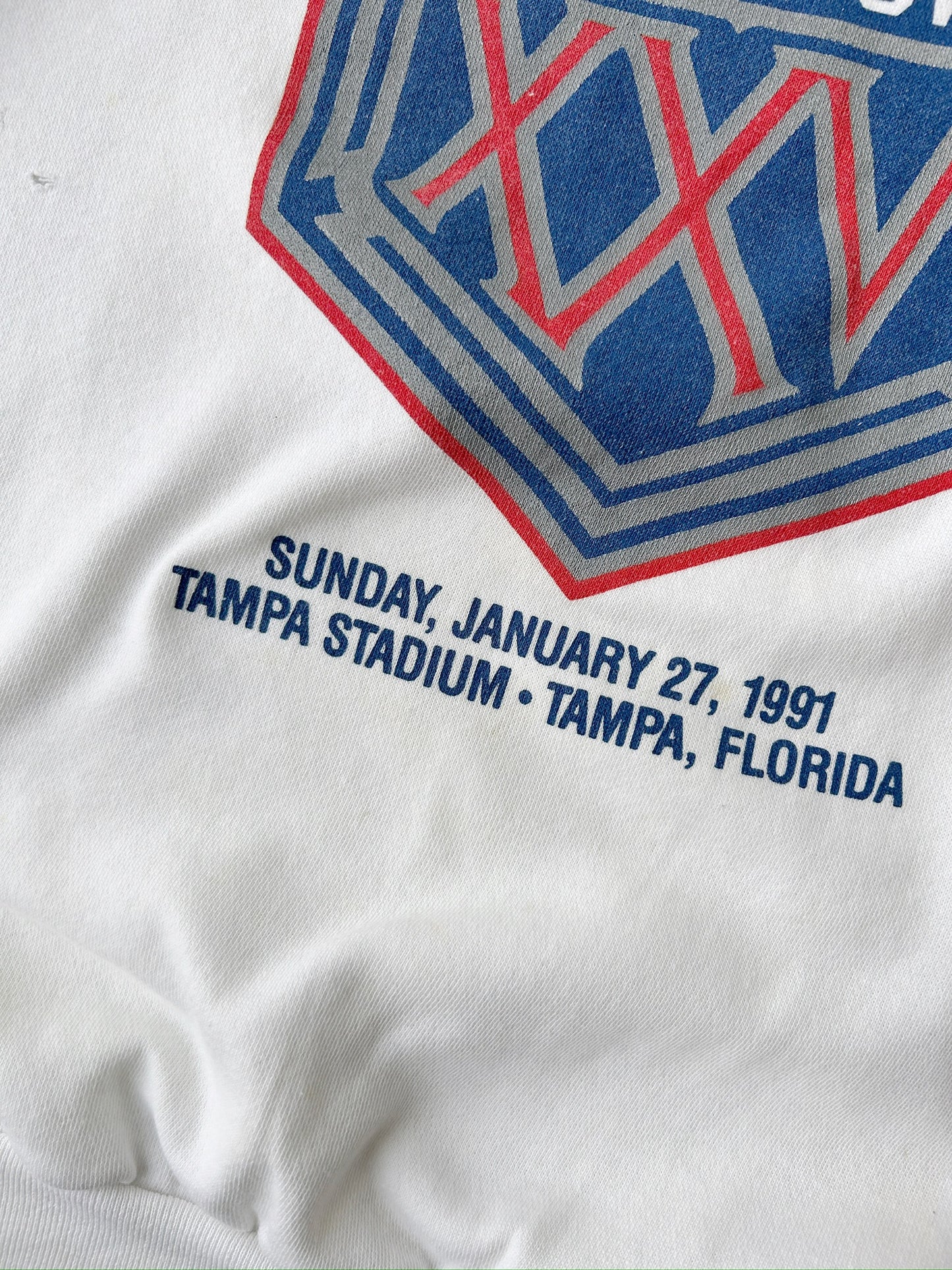 Super Bowl XXV Sweatshirt '91 - Large