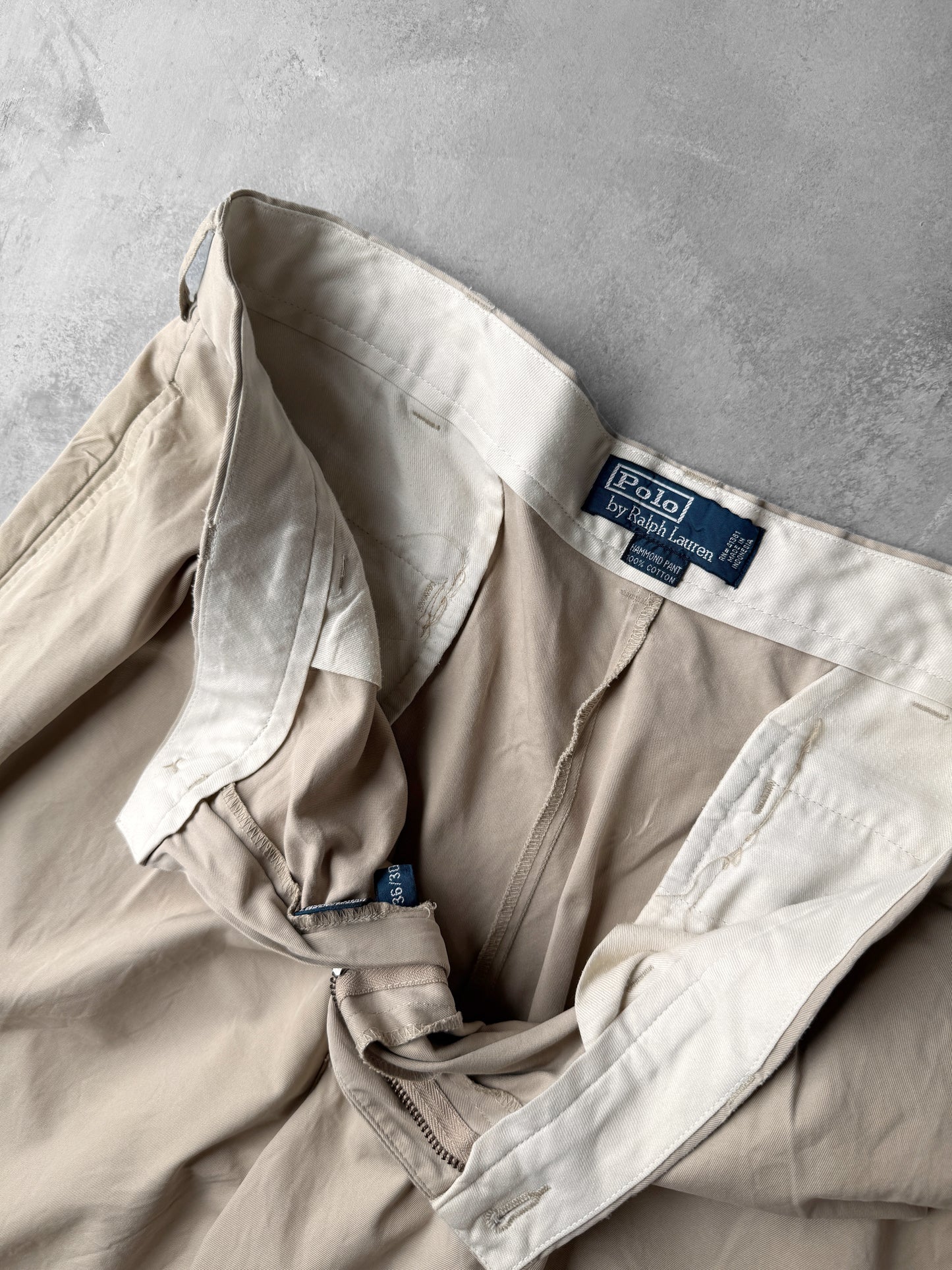 Polo Ralph Lauren Hammond Pants 90's - 36x30