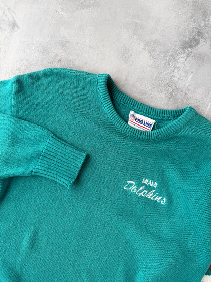 Miami Dolphins Sweater 90's - Small / Medium