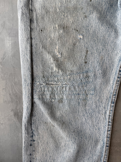 Visibly Mended Levi's 501 Jeans 90's - 30x27