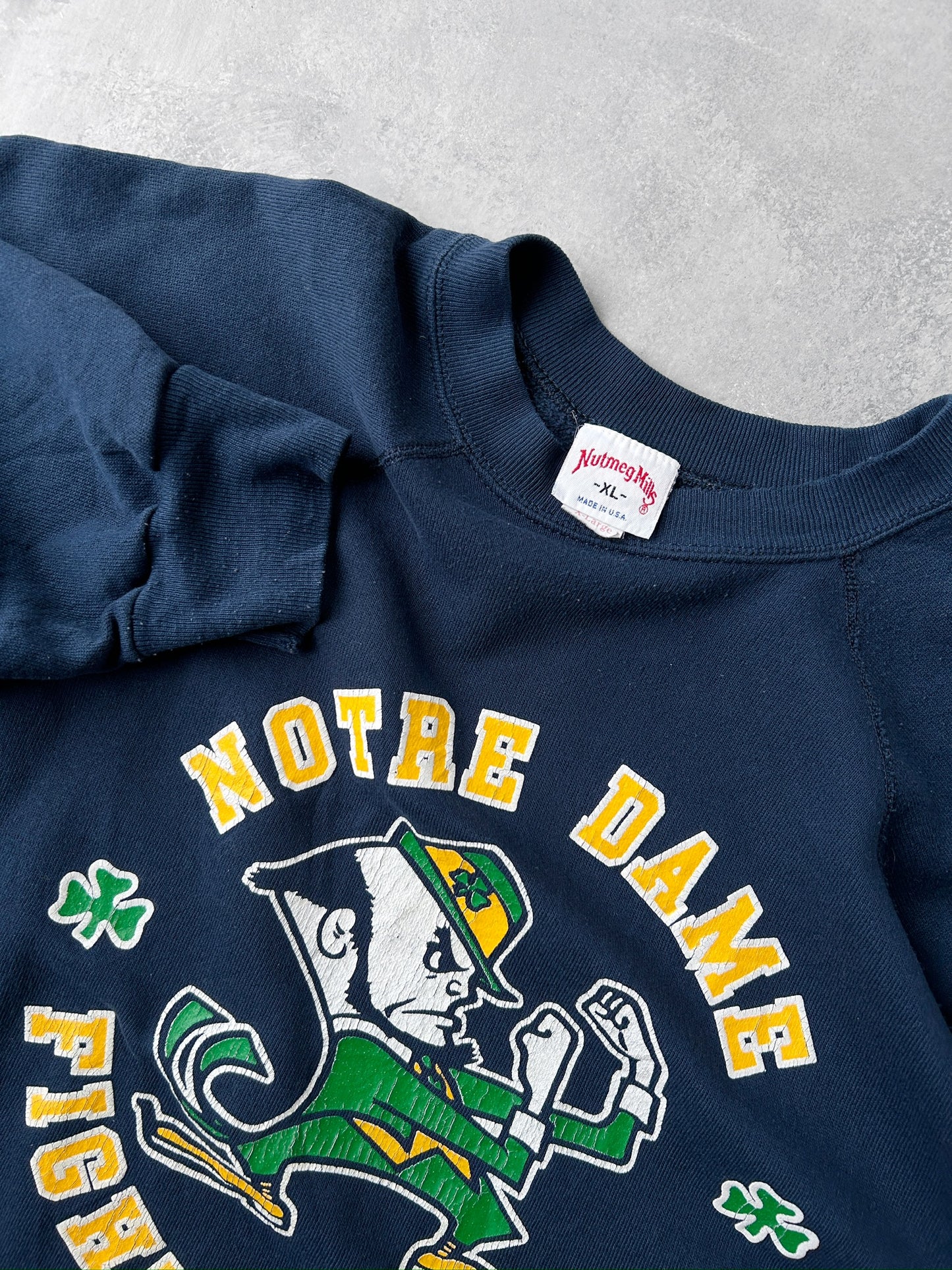 University of Notre Dame Sweatshirt 80's - XL