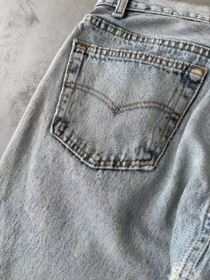 Visibly Mended Levi's 501 Jeans 90's - 30x27
