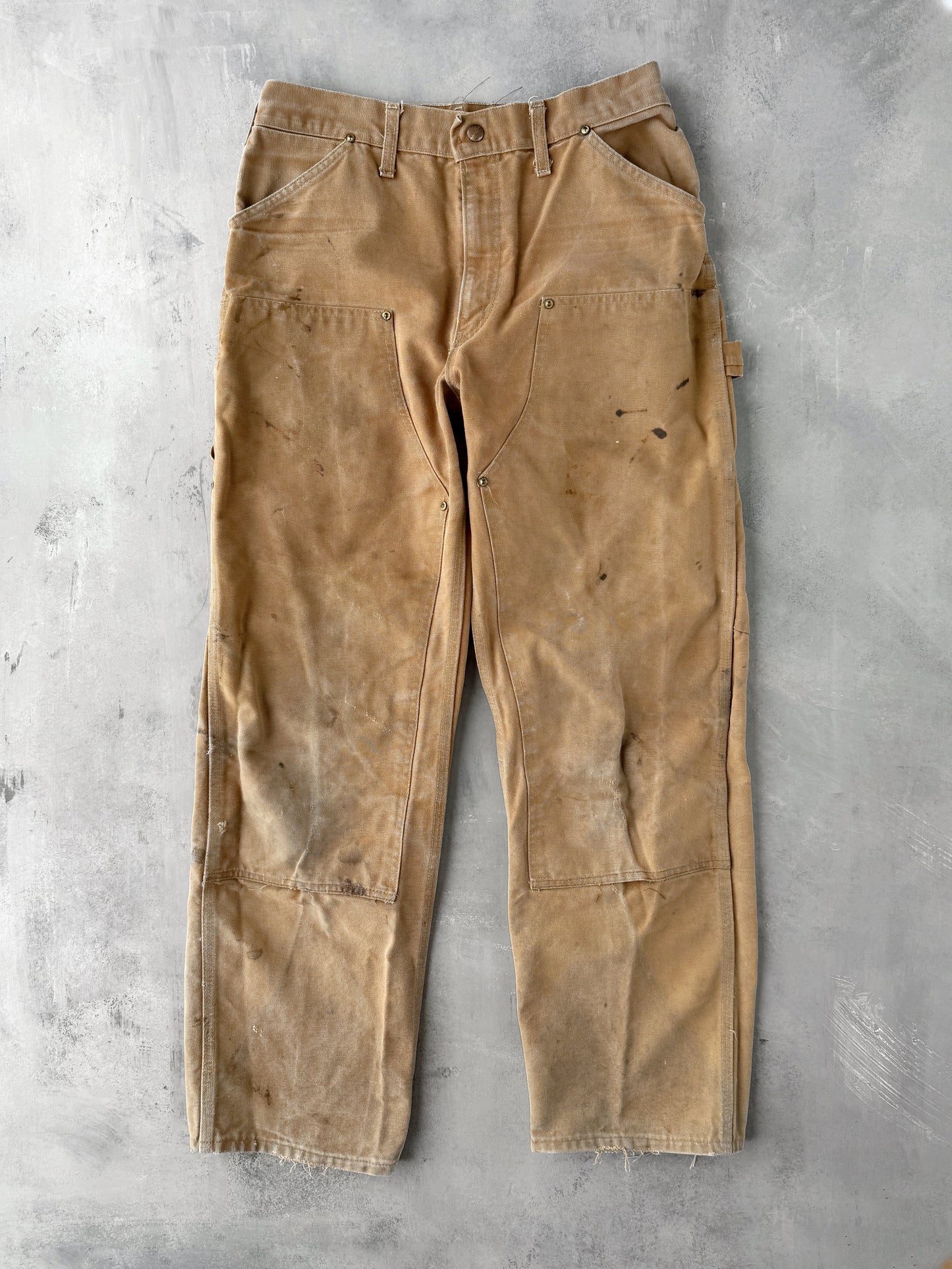 Distressed Carhartt Double Knee Pants '88 - 28x30