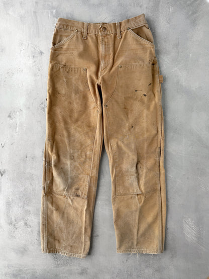 Distressed Carhartt Double Knee Pants '88 - 28x30