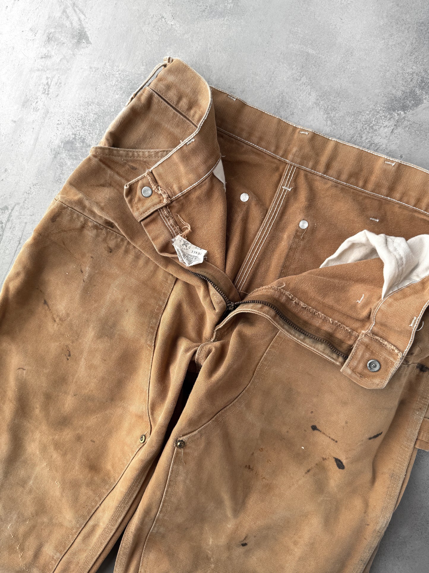 Distressed Carhartt Double Knee Pants '88 - 28x30