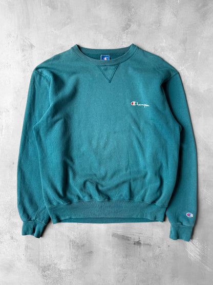 Teal Champion Sweatshirt 90's - Large
