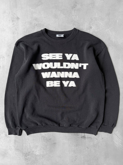 Catchphrase Sweatshirt 90's - Large