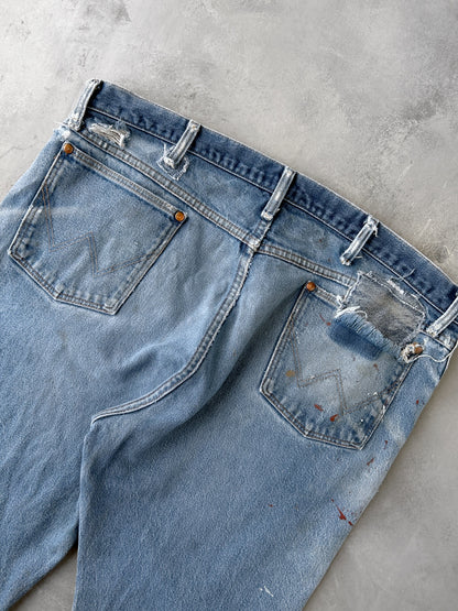 Repaired Wrangler Jeans Y2K - 40x30