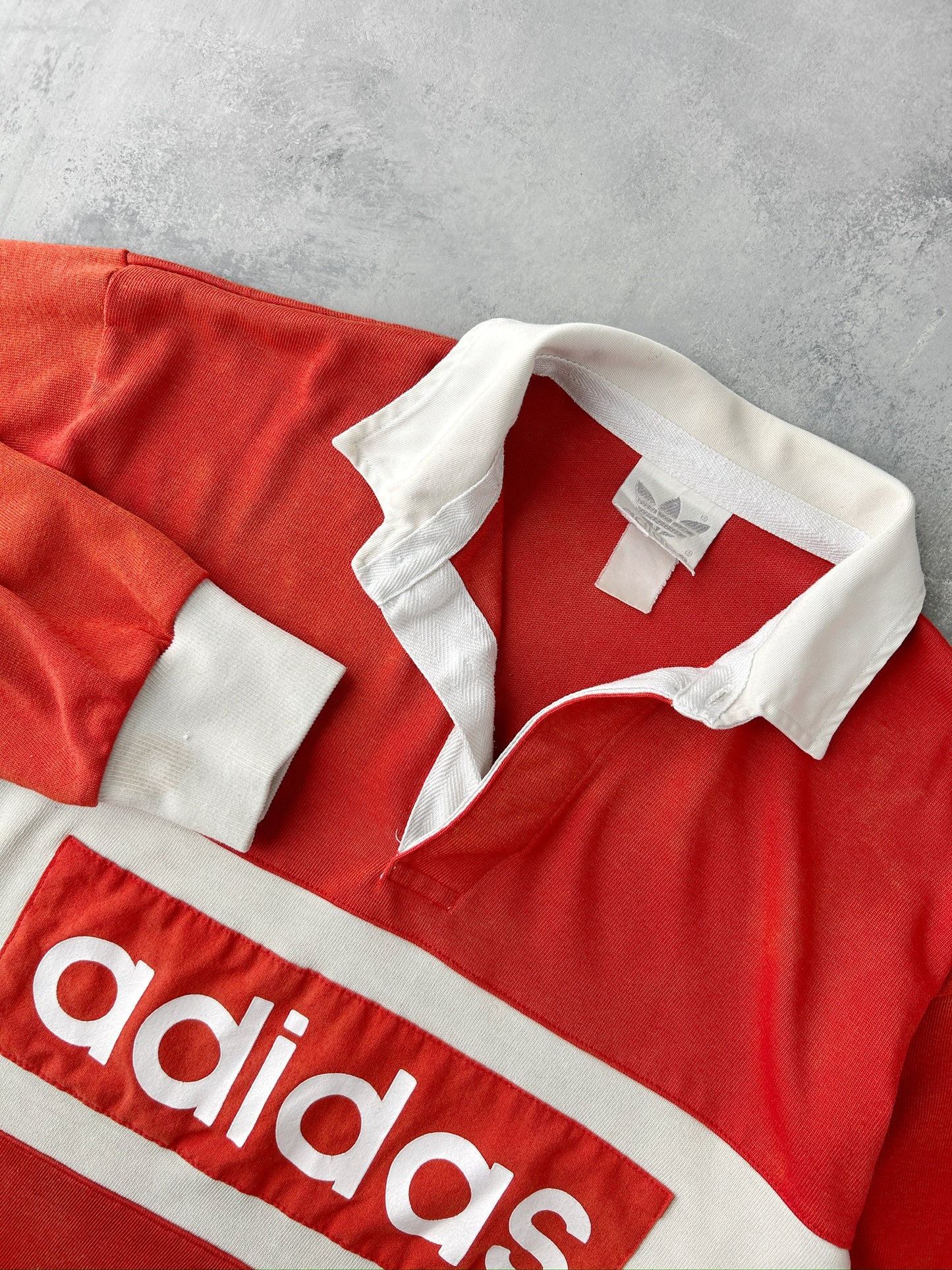 Adidas Rugby Shirt 80's - Medium / Large