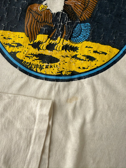 Apollo 11 Ringer T-Shirt 80's - Small