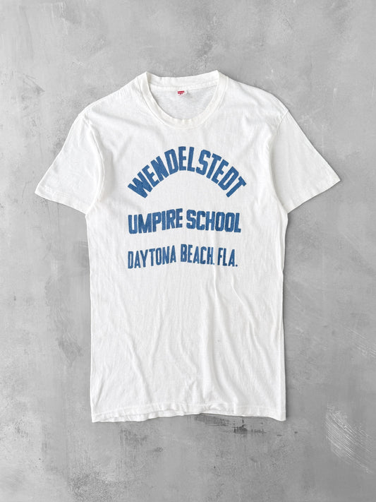 Umpire School T-Shirt 80's - Small