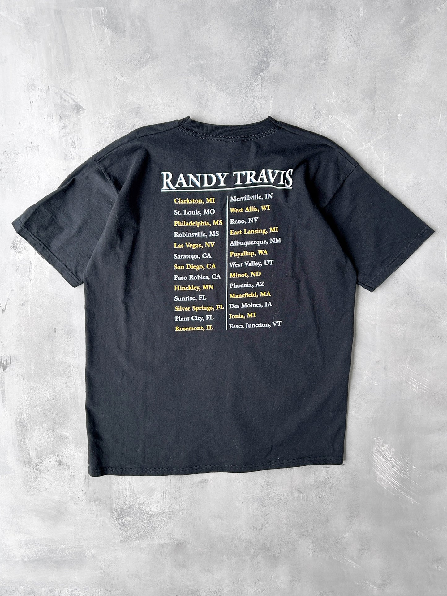 Randy Travis Tour T-Shirt '97 - XL