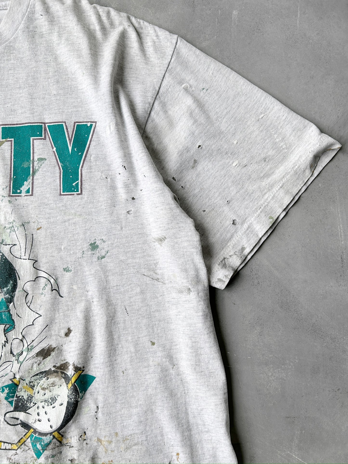 Thrashed Mighty Ducks T-Shirt 90's - XL