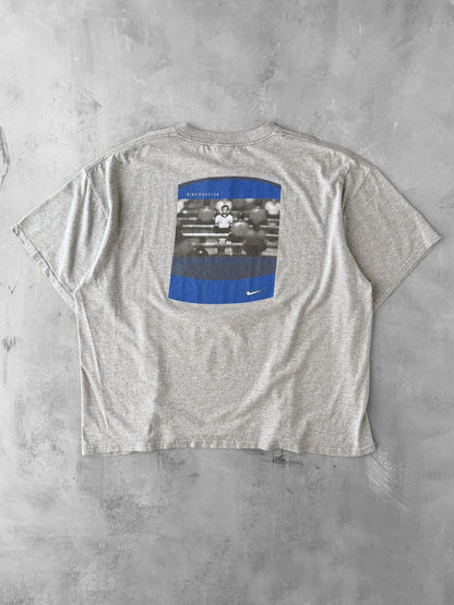 Nike Soccer T-Shirt Y2K - XXL