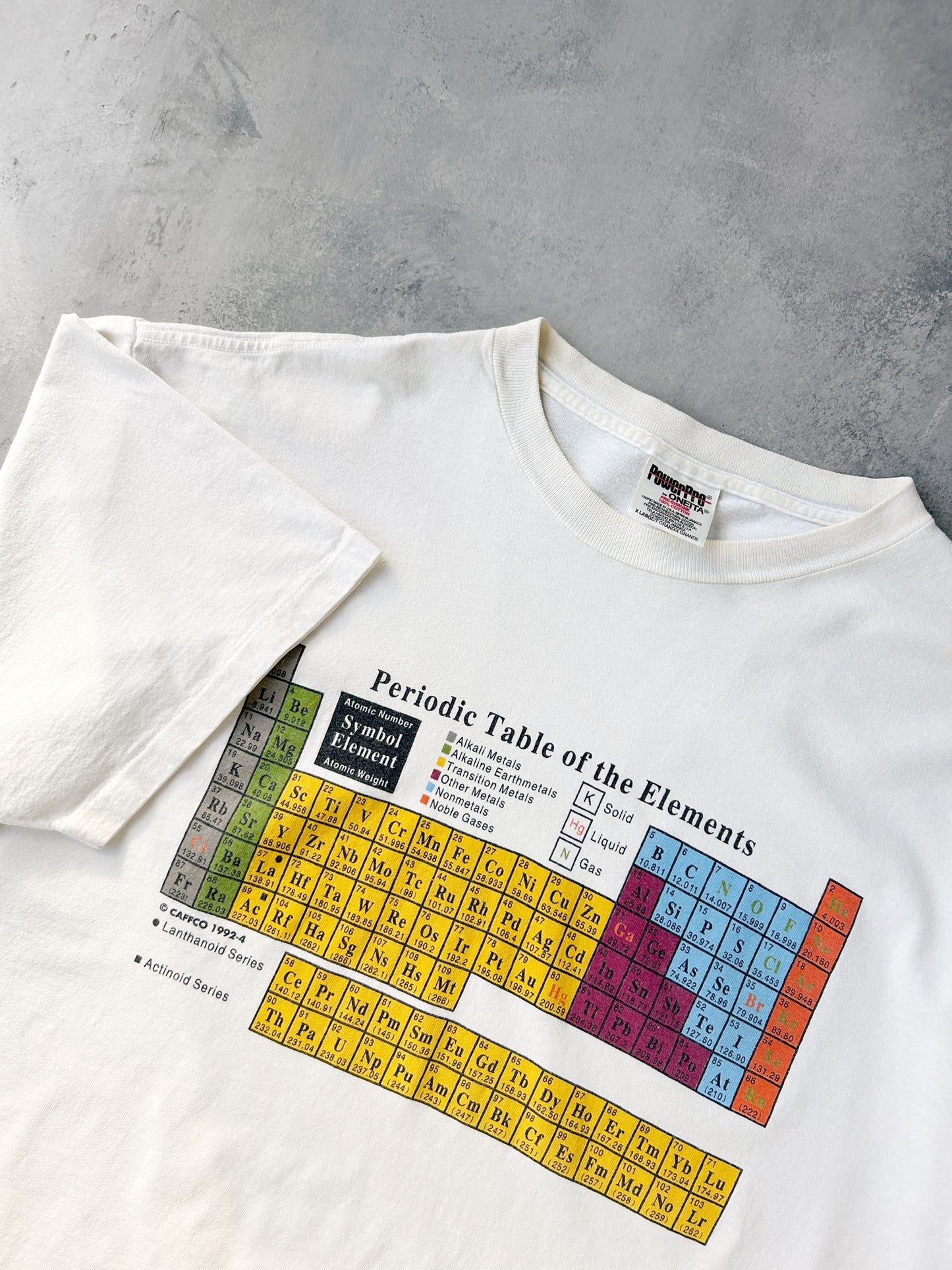 Periodic Table of Elements T-Shirt '94 - XL