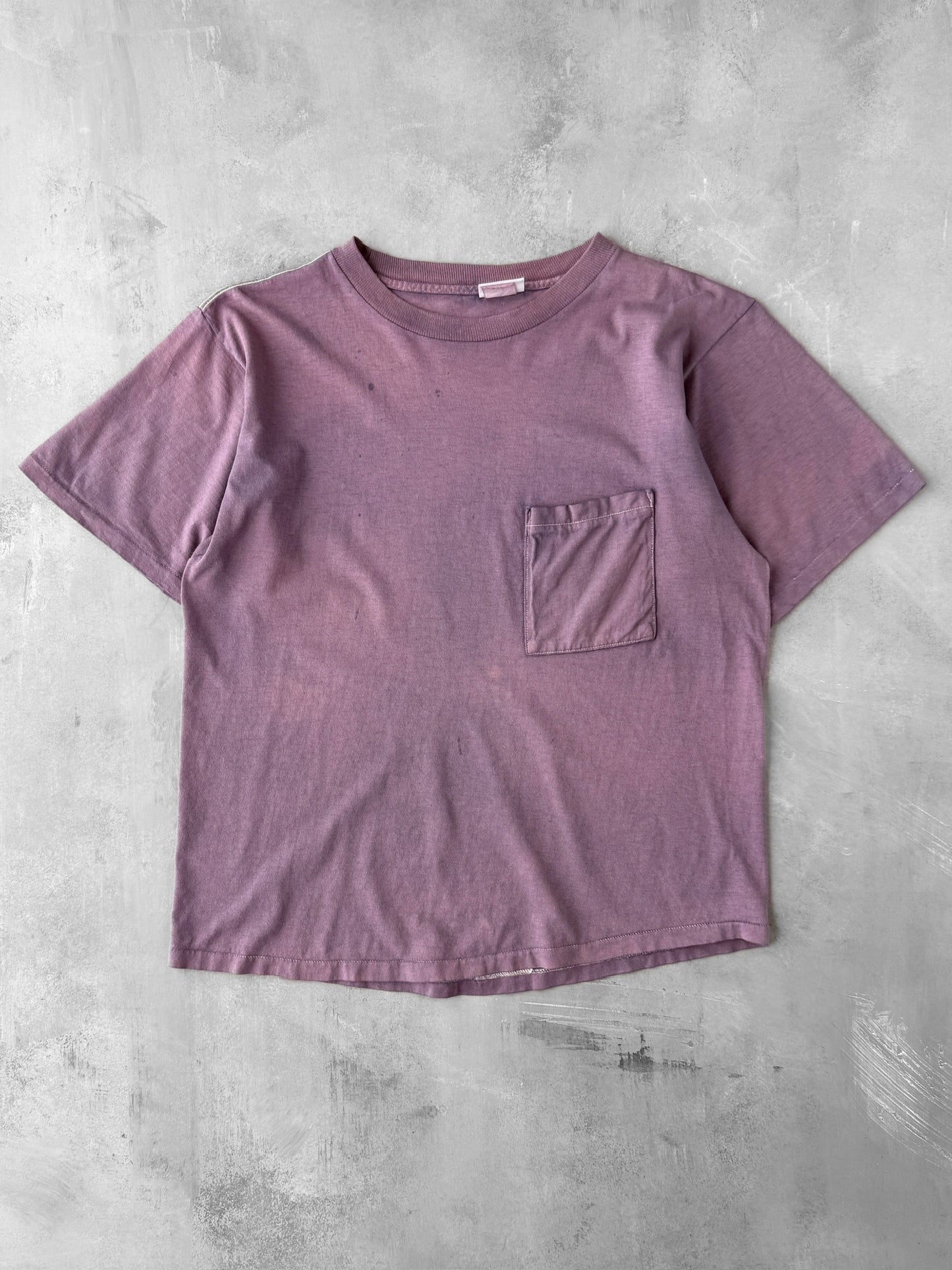 Overdyed Pocket T-Shirt 90's - Large