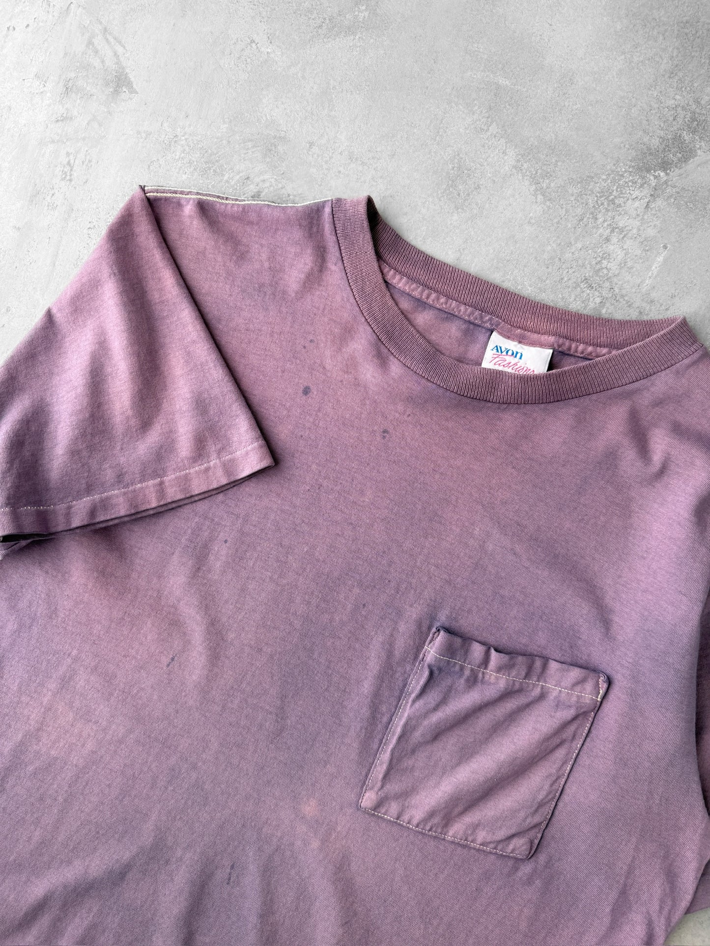 Overdyed Pocket T-Shirt 90's - Large