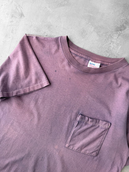 Overdyed Pocket T-Shirt 90's - Large