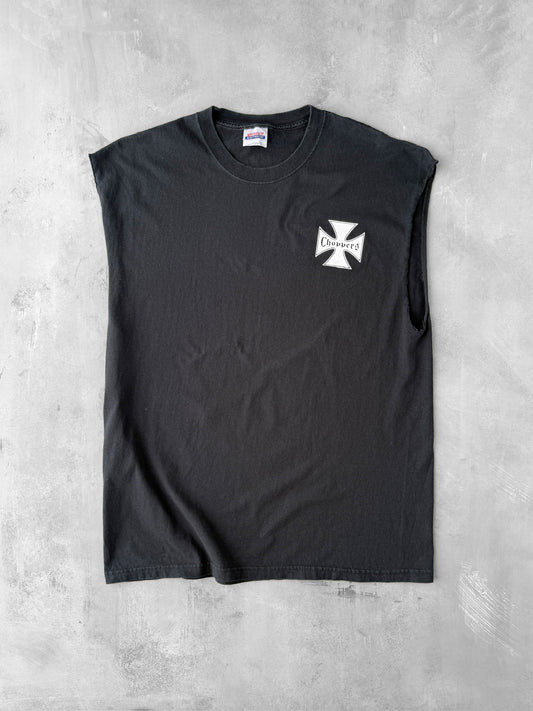 West Coast Choppers Sleeveless T-Shirt Y2K - XL