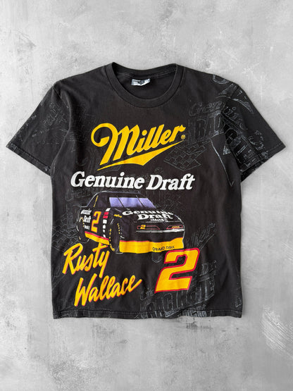 Rusty Wallace NASCAR T-Shirt 90's - Medium