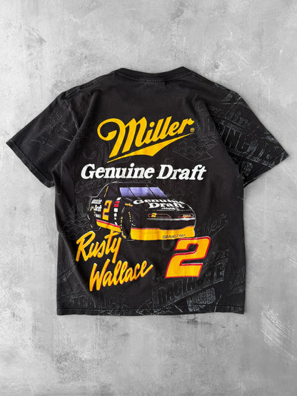 Rusty Wallace NASCAR T-Shirt 90's - Medium