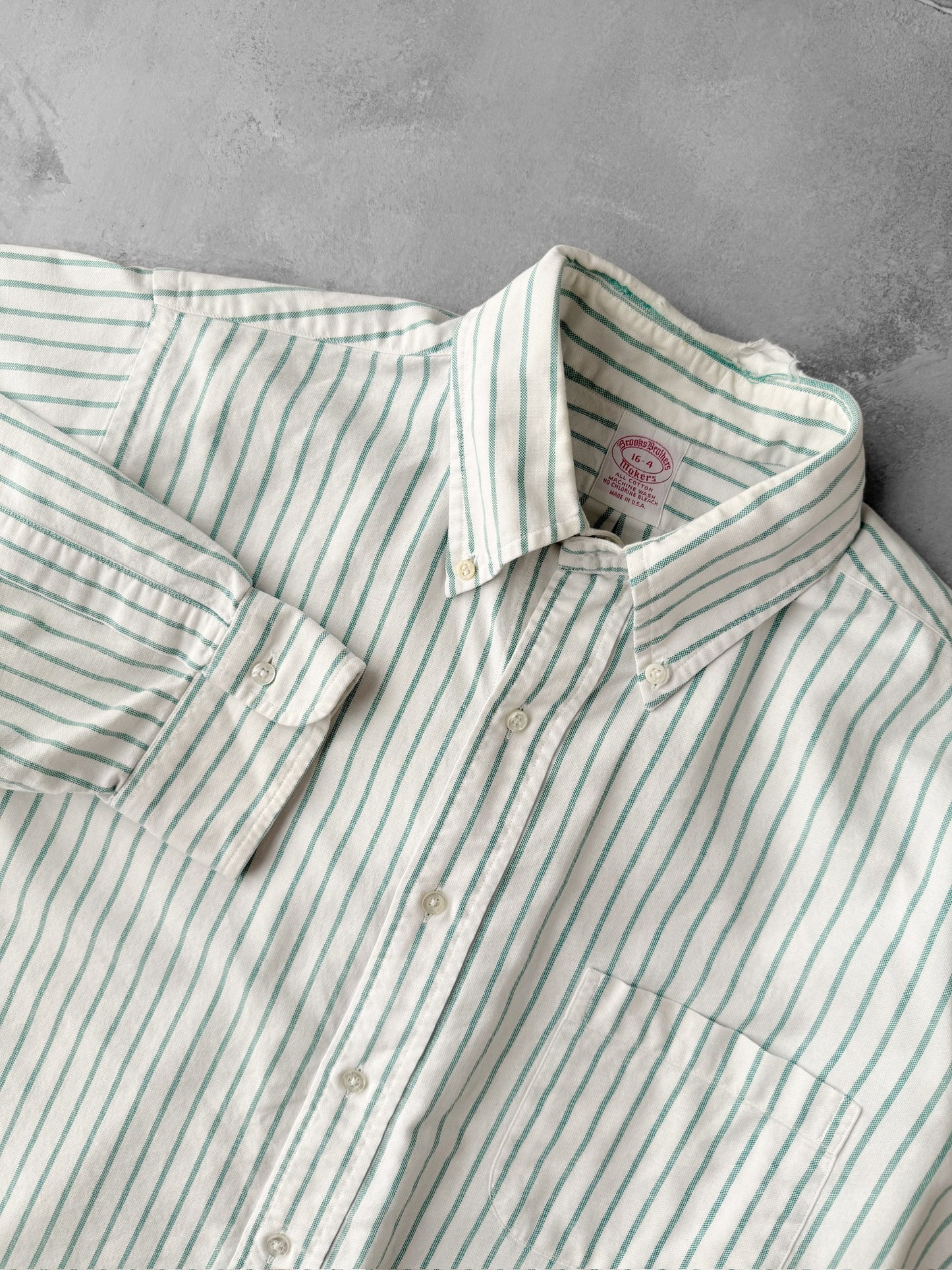 Brooks Brothers Pinstripe Shirt 90's - XL