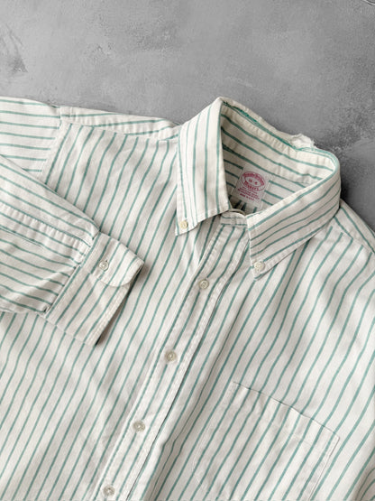 Brooks Brothers Pinstripe Shirt 90's - XL
