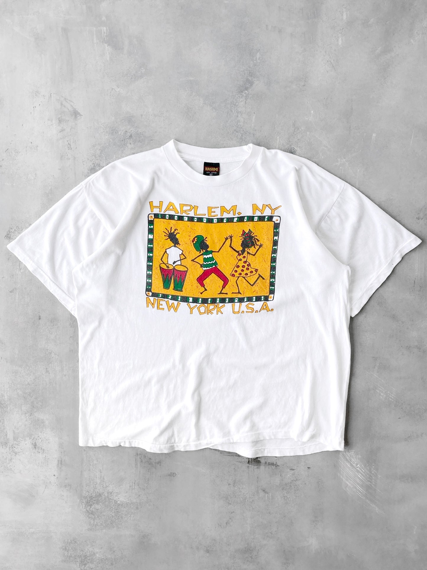 Harlem, New York T-Shirt 90's - XL