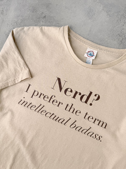 Nerd? T-Shirt 2010's - Medium