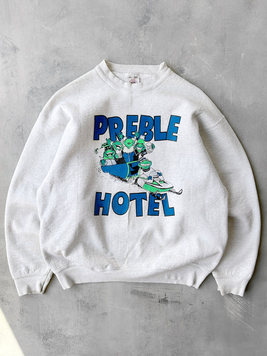Preble Hotel Sweatshirt 90's - Large