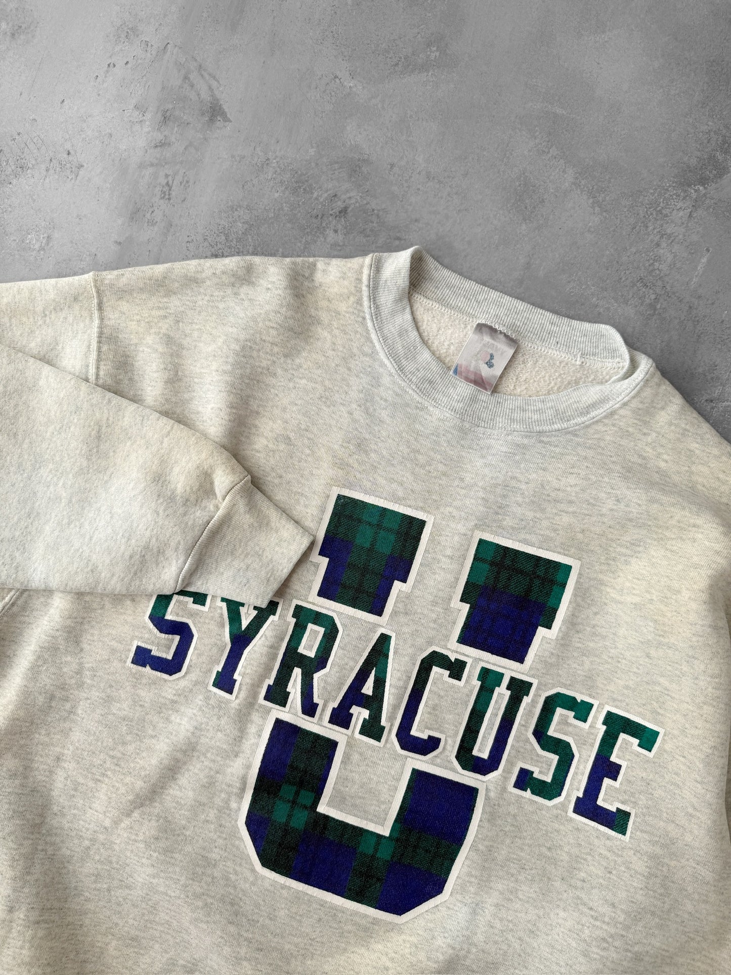 Syracuse University Sweatshirt 90's - Large