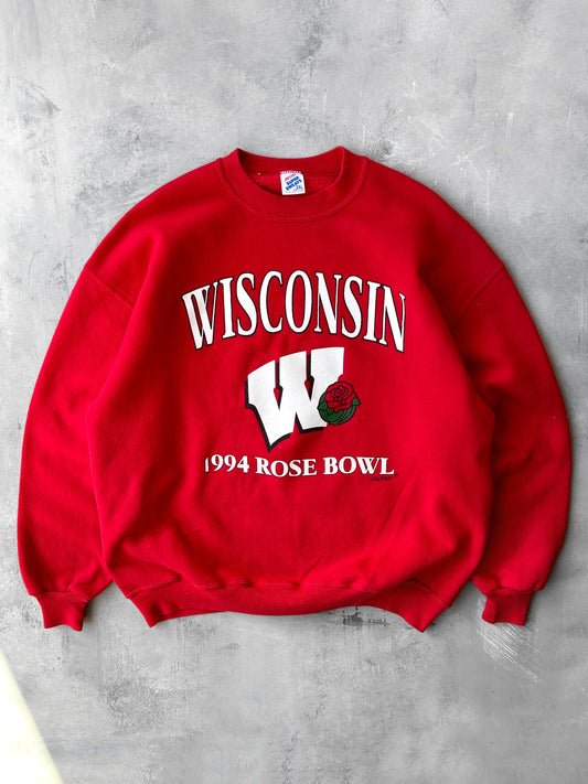 University of Wisconsin Rose Bowl Sweatshirt '94 - XL